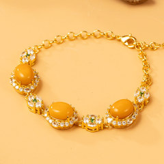金色年华蜜蜡手链
